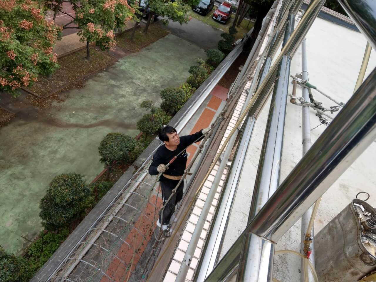 南海實驗幼兒園教學大樓外牆防水